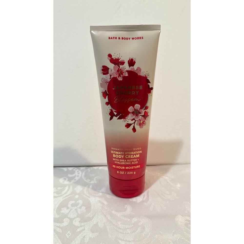Bath & Body Works Aromatherapy Japanese Cherry Blossom Body Cream 8 oz